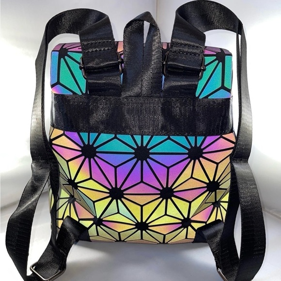 Multicolor Reflective Backpack - Picture 5 of 9